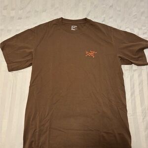 Arc'teryx Men's Brown Kragg Cotton T-Shirt
